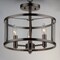 Maxim Lighting Sentinel 3-Light Semi Flush 25250CLSN - alternate 2